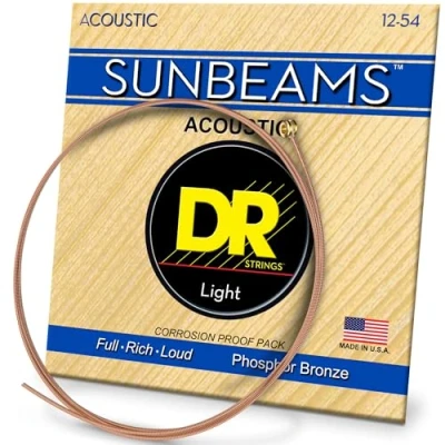 Abbildung von Dr RCA 12 Strings Sunbeam Phosphor Bronze acousticround Core 1254