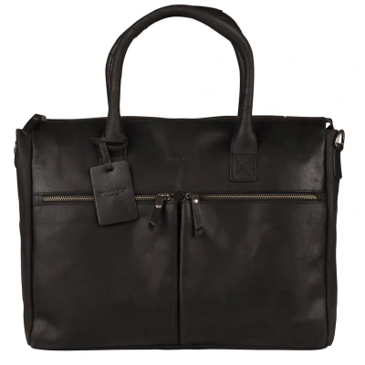 Abbildung von Burkely Notebooktasche, Damen, Größe: One Size, Black