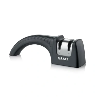 Abbildung von GRAEF Messerschärfer schwarz, silber