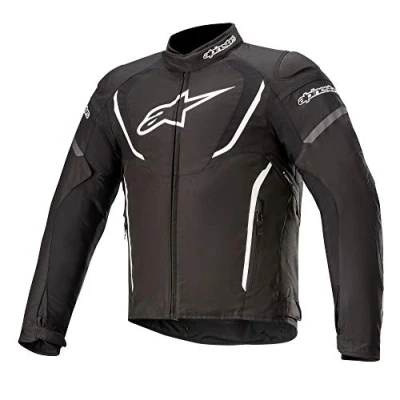 Abbildung von Alpinestars T Jaws V3 Waterproof Textiljacke schwarz/weiß XL Herren