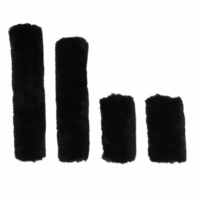 Abbildung von Kentucky Halfterschutz Sheepskin Schwarz 4st