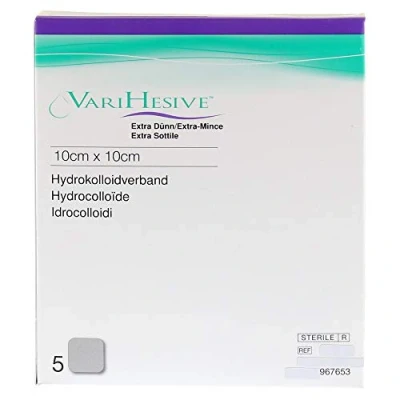 Abbildung von Varihesive Extra dünn 10x10 cm HKV hydro 5 St