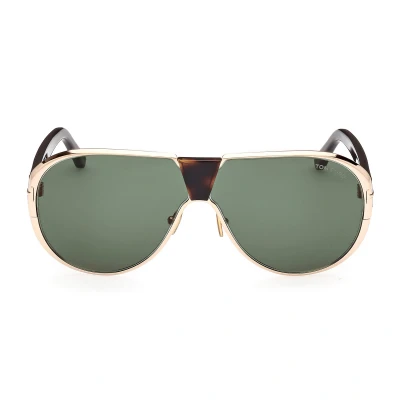 Abbildung von Tom Ford Sonnenbrille Shiny rose goldcoloured, Herren, Größe: 64, gold coloured