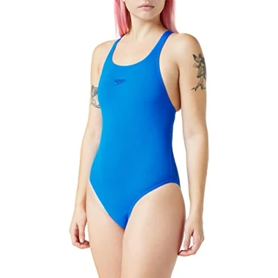 Abbildung von Speedo Damen Endurance+ Medalist Badeanzug, Blau, 38 (DE 42)