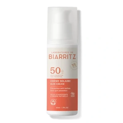 Abbildung von Laboratoires de Biarritz Sonnencreme Gesicht LSF50 Bio zertifiziert Für Erwachsene Wasserfest, feuchtigkeitsspendend und mattierend 50 ml Made in France