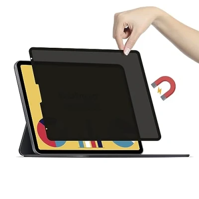 Abbildung von VistaProtect Premium iPad Blickschutz und Anti Blaulichtfilter. 2 in 1 Displayschutz (iPad Pro 12.9 6th Generation)
