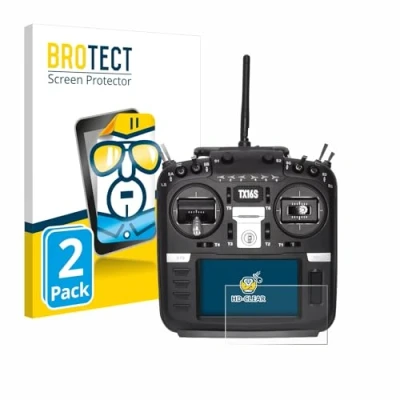 Abbildung von BROTECT (2 Stück Schutzfolie für Radiomaster TX16S Displayschutz Folie Ultra Klar