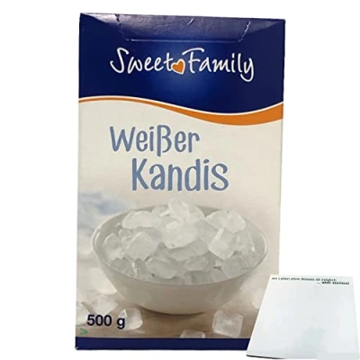 Abbildung von Nordzucker Sweet Family Kandis Weiss Kandiszucker 500g + usy Block