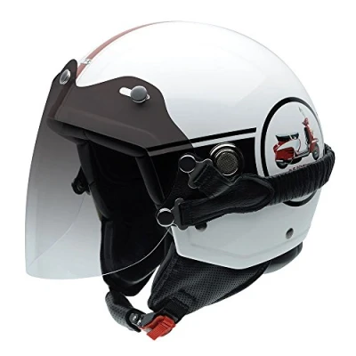 Abbildung von NZI Tonup Visor Graphics Motorradhelm, Mehrfarbig Xciting, 55 56