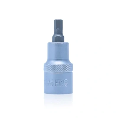 Abbildung von CCLIFE Innensechskant Einsatz 6mm, 1/2&quot; HEX Bit Socket, Sechseckige Steckschlüssel Material CRV, 55mm Länge