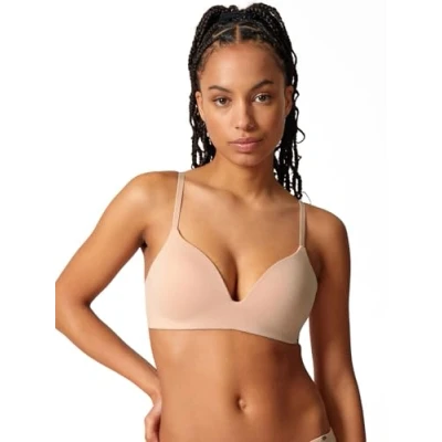 Abbildung von SKINY Damen Da. Triangel Gepaddet BH, Beige, 70B EU