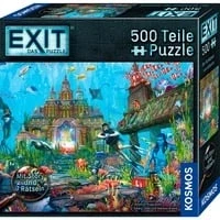 Abbildung von Kosmos Puzzle EXIT, Das Puzzle, Der Schlüssel von Atlantis, 500 Puzzleteile, Made in Germany