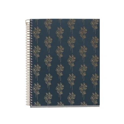 Abbildung von Miquelrius Notizbuch A5 (148 x 210 mm), 100 Blatt kariert 70 g/m², Einband aus festem Karton, 4 Farbbänder, Spiralbindung, 2 Löcher, kariertes Notizbuch, schönes Schreibwaren, Blumensträuße