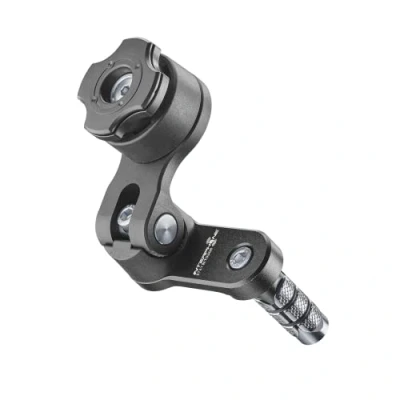 Abbildung von INTERPHONE QUIKLOX Anschluss für Lenkschaft Durchmesser 13/25,4mm Modular System Motorrad Handyhalter Einstellbar 360 Horizontal 90 Vertikal Schnellverschlusshaken