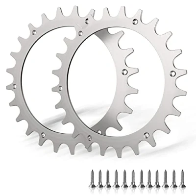 Abbildung von Edelstahl Mähroboter für Modell Worx S/M Traktionsverbesserung Roboter Rasenmäher Radgröße 205 mm 14x Edelstahlschrauben Spikes Zubehör Off Wheel Räder.