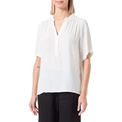 Abbildung von Selected Femme Slfsusie Mivia Tshirt basic, Damen, Größe: 36, Snow white
