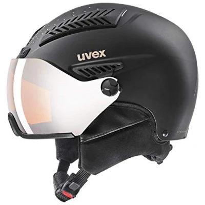 Abbildung von UVEX HLMT 600 Visor WE Black Mat Swarovski 53 55 cm Skihelm
