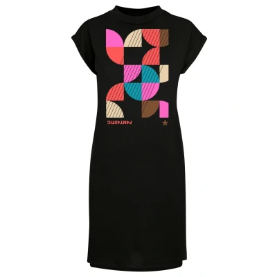 Abbildung von F4NT4STIC Abstrakt Jerseykleid, Damen, Größe: Large, Schwarz