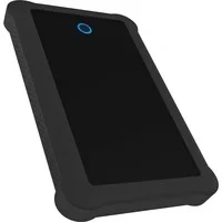 Abbildung von ICY BOX GEH. USB 3.0 2,5&quot; SATA3 HDD/SSD &gt; PC/MAC Silikon sw Retail, Schwarz, ib 233u3 b