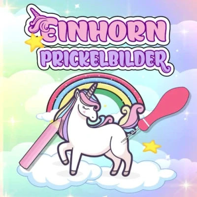Abbildung von Einhorn Prickelbilder: Prickelblock für Mädchen ab 3 Jahren Malen, Ausschneiden, Prickeln