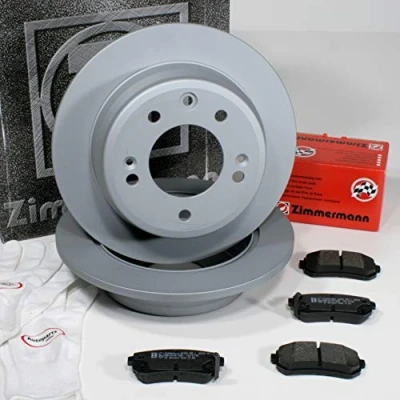 Abbildung von Autoparts Online Set 60015674 Zimmermann Bremsscheiben 284 mm Coat Z Bremsen Bremsbeläge für hinten die Hinterachse