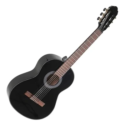 Abbildung von Klassikgitarre Student Schwarz 3/4