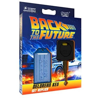 Abbildung von Doctor Collector Replik des Delorean Schlüssels