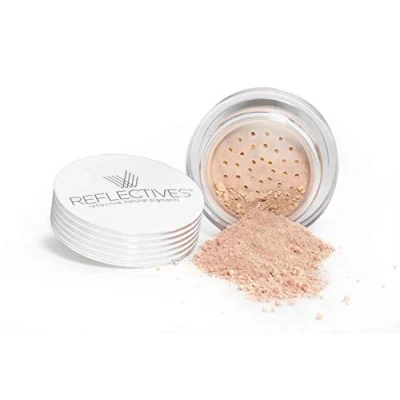 Abbildung von REFLECTIVES® Mineral Make Up Puder (gelblich leicht gebräunt)
