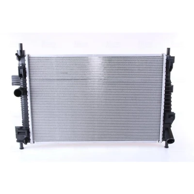 Abbildung von NISSENS 66869 Kühler, Motorkühlung Aluminium 545 362 26 Kühlrippen gelötet FORD: C Max 2, Grand