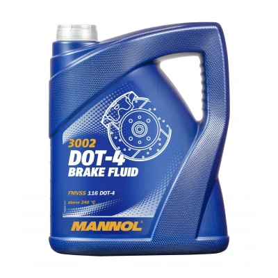 Abbildung von MANNOL DOT 4 BRAKE FLUID MN3002 5 Bremsflüssigkeit