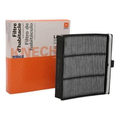 Abbildung von MAHLE ORIGINAL LAK 227 Innenraumfilter Aktivkohlefilter 239,0 237 47,0 RENAULT: GRAND SCENIC 2, 3