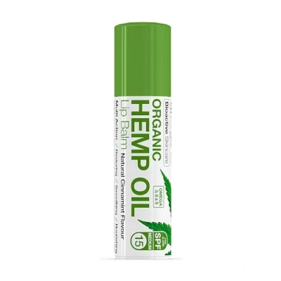 Abbildung von Dr Organic Hanföl Lippenbalsam, Feuchtigkeitsspendend, LSF 15, Für Männer, Frauen, Natürlich, Vegetarisch, Tierversuchsfrei, Paraben &amp; SLS frei, Bio, 5,7ml