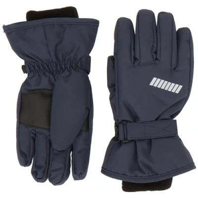 Abbildung von Name it NKNSNOW10 Gloves Unisex Fingerhandschuh für Kinder, Größe: 122 134, Dark sapphire