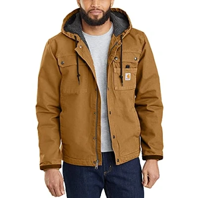 Abbildung von Carhartt Kapuzenplüschjacke BARTLETT JACKET (1 St)