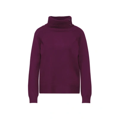 Abbildung von Street One Strickpullover, Damen, Größe: 46, Lila