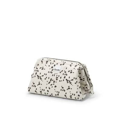 Abbildung von Elodie Details Kulturbeutel/Kosmetiktasche Zip&amp;Go aus Baumwolle mit Breite Öffnung Stabile Form Dalmatian Dots