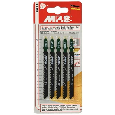 Abbildung von Stichsägeblatt 3104 100mm CrV 6 tpi 5pcs