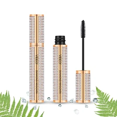 Abbildung von P Beauty Cosmetic Accessories Mascara 4D Extreme Wasserfeste Volumen Wimperntusche Schwarz Silikon Bürste, 1 tlg.