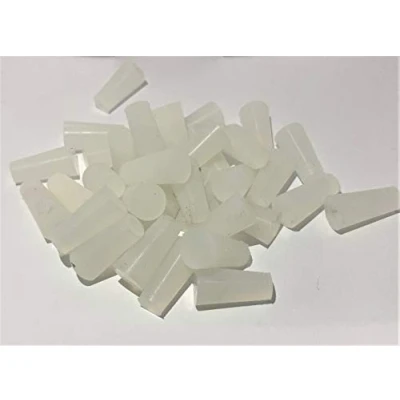 Abbildung von dexierp Konischer Stopper mit Schutzkraft für 5/16 &quot;7 bis 8 mm Innendurchmesser Loch 24 UNF M8 M9 Gewindemuttern (50er Pack) Konusstecker