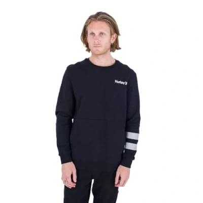 Abbildung von Hurley Oceancare CREW Sweatshirt, Herren, Größe: Small, Black