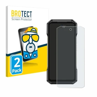 Abbildung von BROTECT Entspiegelungs Schutzfolie für Ulefone Armor 27T Pro (2 Stück) Matte Displayschutz Folie, Anti Reflex, Fingerprint