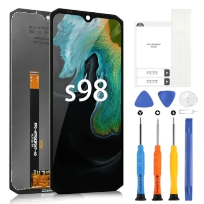 Abbildung von ARSSLY LCD Display für Doogee S98 PRO Digitizer Touchscreen Assembly mit Werkzeugen (Schwarz)