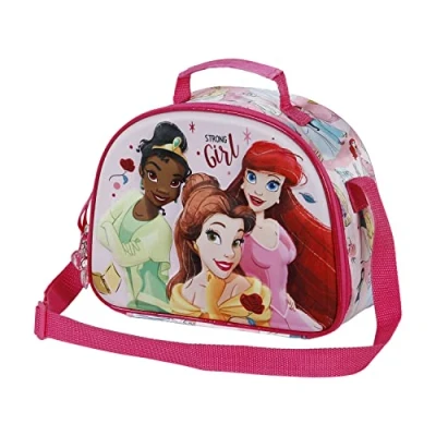 Abbildung von Disney Prinzessinnen Strong 3D Frühstückstasche, Rosa