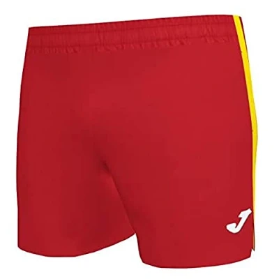 Abbildung von Joma Elite VII Shorts Running, Kinder XS Schwarz Weiss