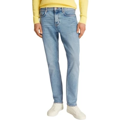 Abbildung von Tommy Hilfiger Regular Mercer Straight Jeans Leg, Herren, Größe: 38x30, Reef indigo