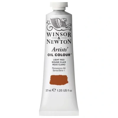 Abbildung von Winsor &amp; Newton 1214362 Artists Ölfarbe 37ml Tube, Künstler mit höchstmöglicher Pigmentierung, höchste Lichtechtheit Hellrot