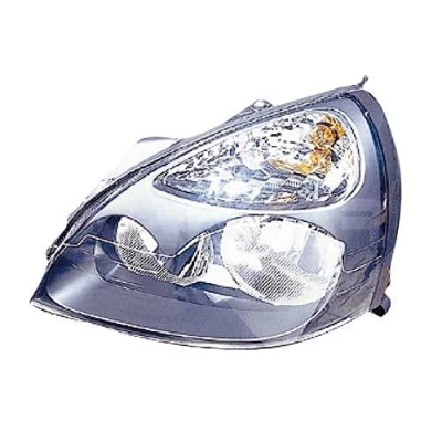 Abbildung von ALKAR 2741173 Scheinwerfer links H1, W5W, PY21W, H7 Gehäuse mit schwarzem Innenteil RENAULT: CLIO 2