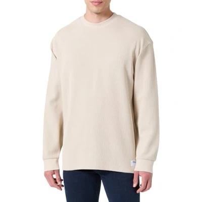 Abbildung von HUGO Nuwolo Strickpullover, Herren, Größe: XXL, Open white