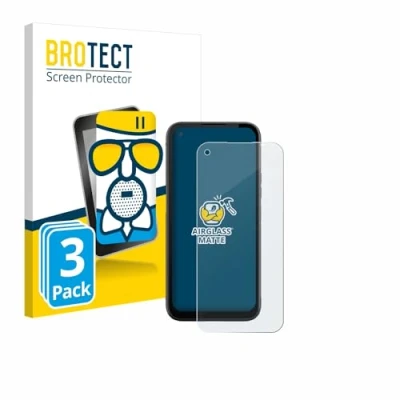 Abbildung von BROTECT Entspiegelungs Schutzglas für Gigaset GX6 Pro (3 Stück) Schutz Folie Panzerfolie Glas Matt [Extrem Kratzfest 9H, Anti Reflex]