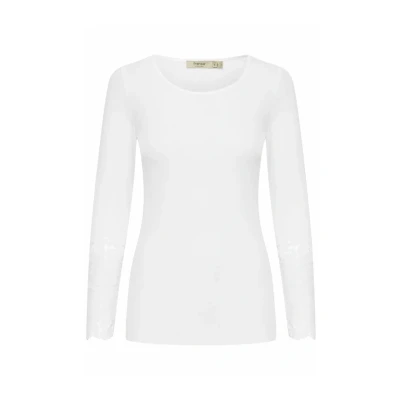 Abbildung von Fransa Hizamond Langarmshirt, Damen, Größe: XS, Antique